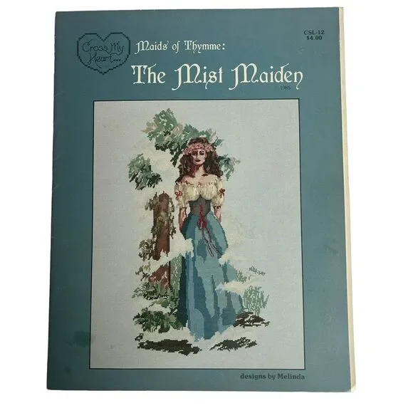Cross my Heart Maid's of Thymme Cross Stitch Pattern Mist Maiden Vintage - Picture 1 of 3